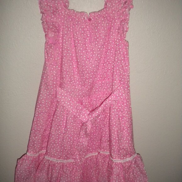French Connection Girls Size Medium 10/12 Pink Sundress NWT - Picture 5 of 5